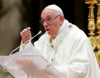 Papa Francisco pide que la lucha contra el hambre no sea sólo un eslogan
