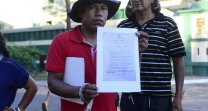 Arresto domiciliario para líder indígena