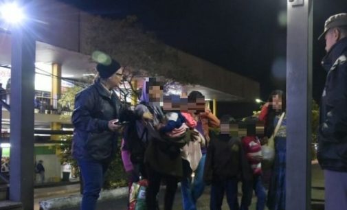 Rescatan a niños indígenas de zona de la Terminal