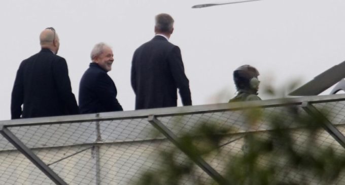 Lula Da Silva salió de la cárcel para ir al entierro de su nieto