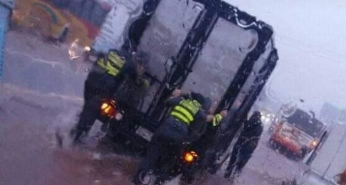 Temporal movilizó a patrulleras en gran Asunción