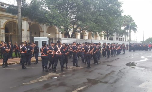 Importante movimiento policial por manifestación del #25A