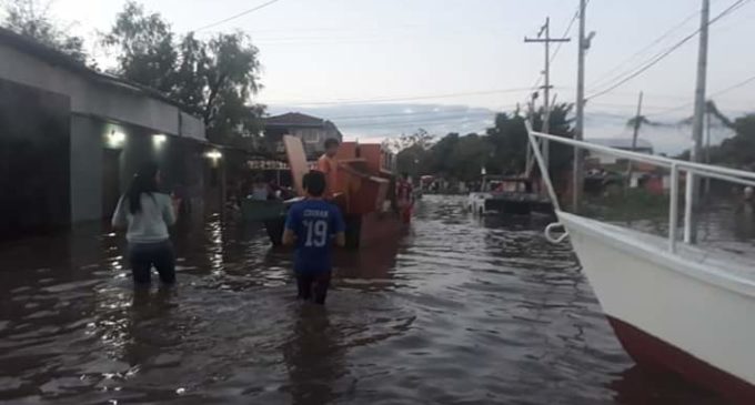 Sigue evacuación de zona inundada de Sajonia