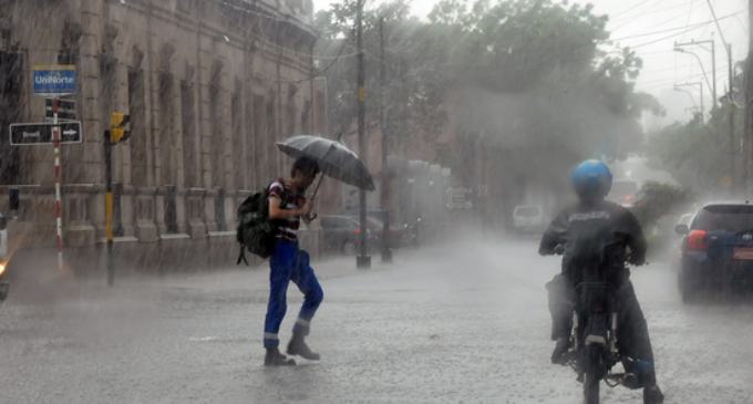 Las lluvias seguirán hasta el viernes