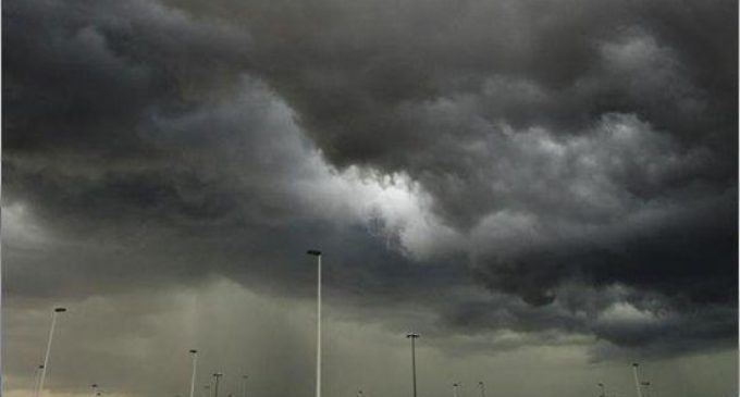 Lluvias y tormentas para el día de hoy