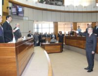 Arnaldo Franco juró como senador