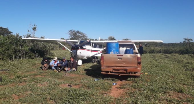 San Pedro: Incautan drogas, armas y avionetas en medio de tiroteo