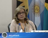 Estado desestima querella contra Cristina Arrom