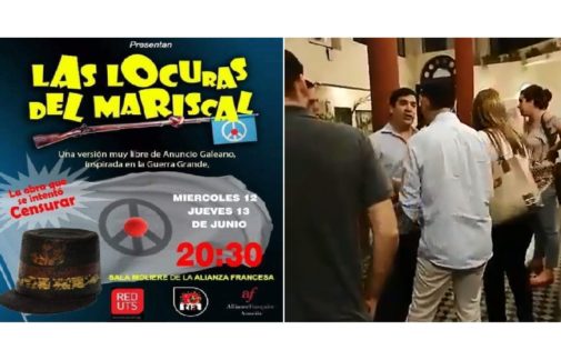 Patoteada en Alianza Francesa generó efecto positivo: Gran demanda de entradas para obra teatral