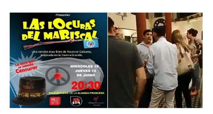 Patoteada en Alianza Francesa generó efecto positivo: Gran demanda de entradas para obra teatral