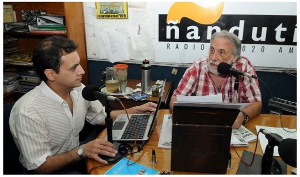 Radio Ñandutí despide a periodista por criticar a diputado Rubín en un tuit