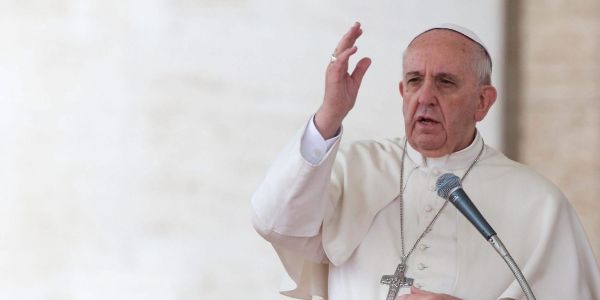 El papa dice que “el mundo entero está en guerra” y no existe justificación