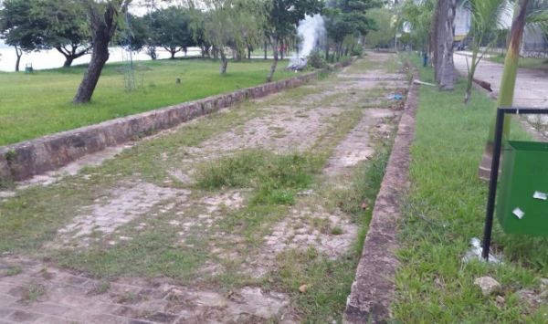 Lamentan estado de abandono de ciclovía de San Ber