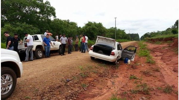 Asaltantes roban una caja fuerte vacía