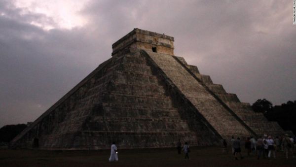 La pirámide en Chichén Itzá podría hundirse