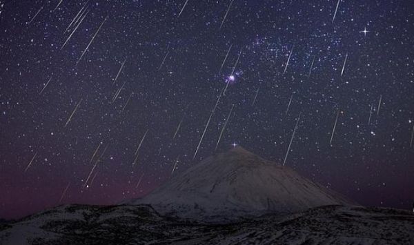 Lluvia de meteoritos podrá disfrutarse en zonas menos luminosas