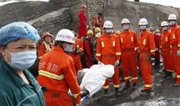 China: 13 mineros muertos en el incendio de una mina