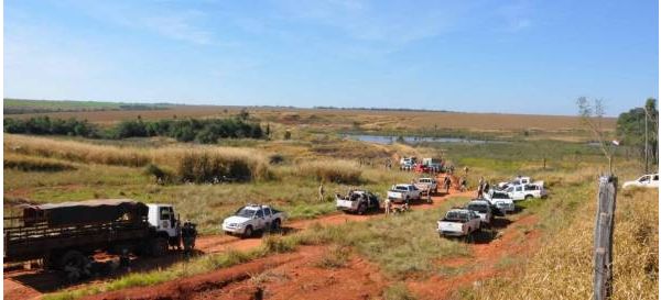 Tensión en Marina Cué por invasión de campesinos