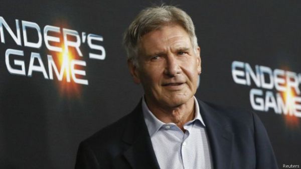 El actor Harrison Ford, herido en accidente de avioneta