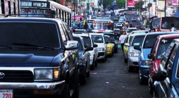 Tránsito Caótico en Asunción