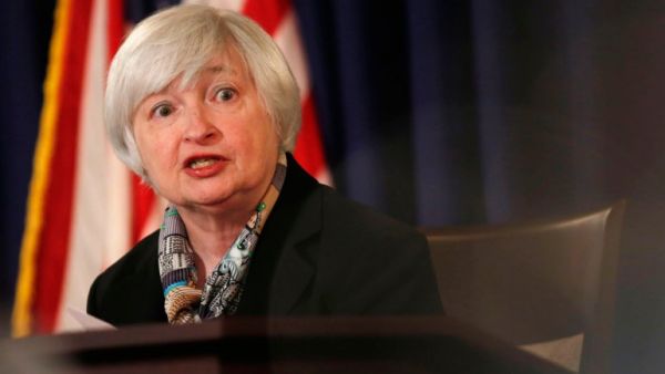 La presidente de la Reserva Federal dice que subirán las tasas de interés este año