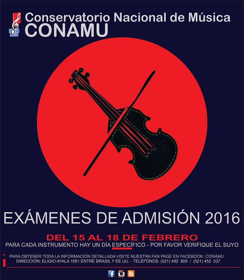 Conservatorio Nacional de Música inicia audiciones