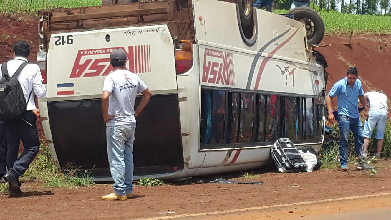 Aparatoso accidente sobre ruta 6