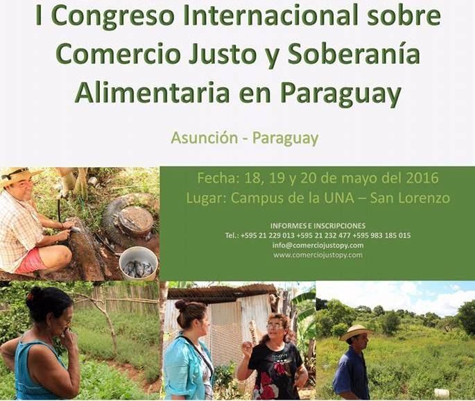 Primer congreso sobre comercio justo y soberanía alimentaria será en Paraguay