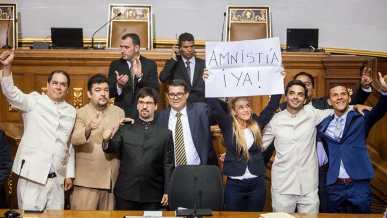 La Asamblea Nacional de Venezuela aprobó la Ley de Amnistía