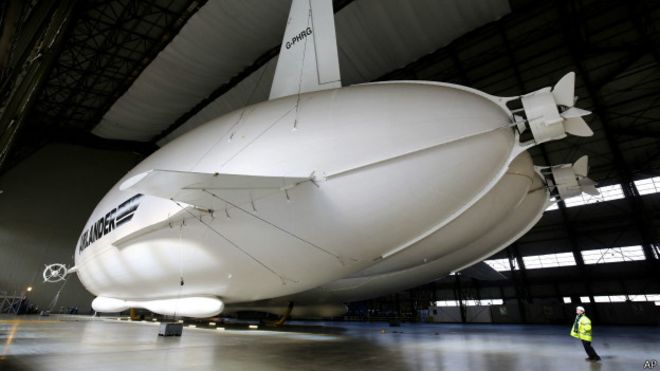 Airlander 10: el objeto volador más grande del mundo se prepara para despegar