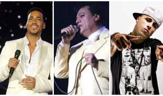 Romeo Santos, Juan Gabriel, Nicky Jam,nominados a los Billboard