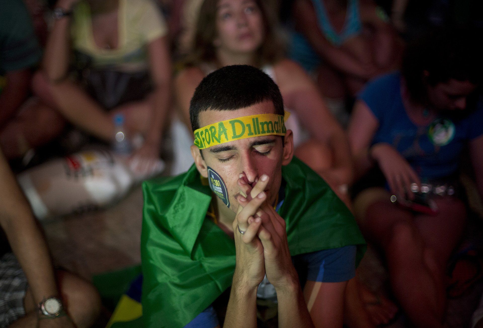 Así se vivió en las calles de Brasil la votación por el juicio político a Dilma Rousseff