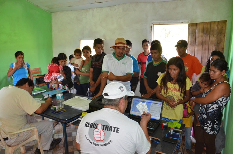 Registro civil documentó a 384 indígenas de Caazapá