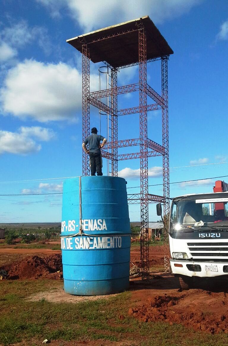 Benefician con sistemas de agua potable a dos comunidades