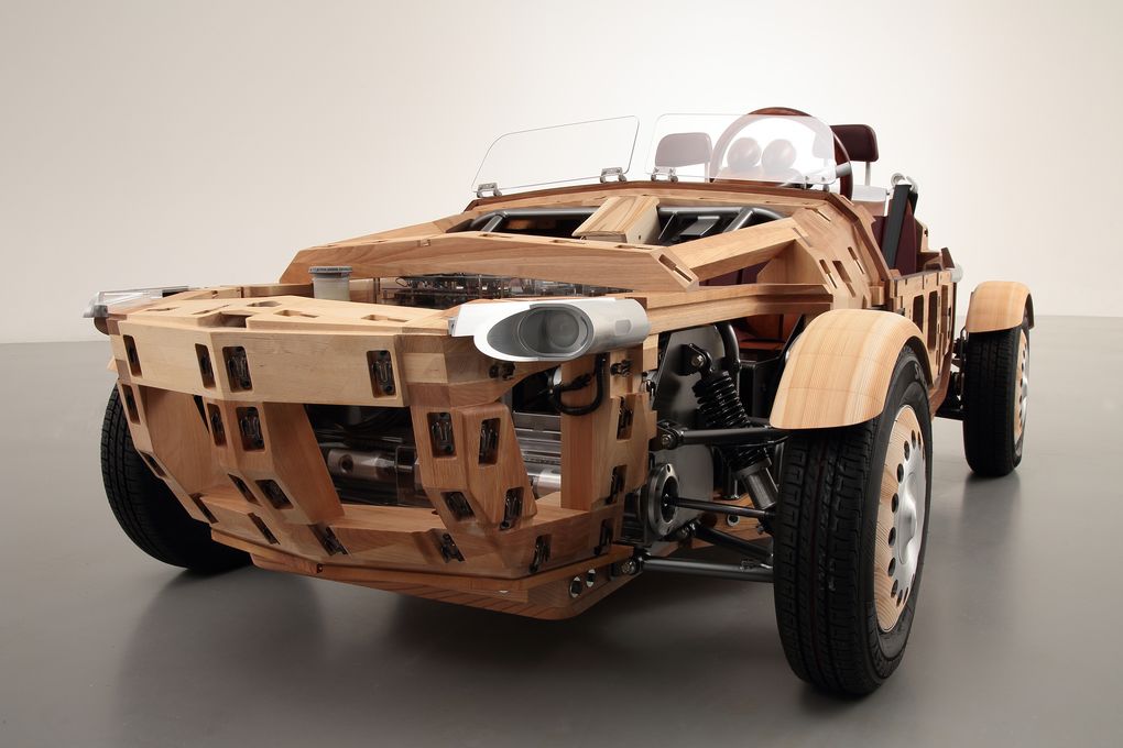 El Toyota Setsuna, una “reliquia hecha de madera”