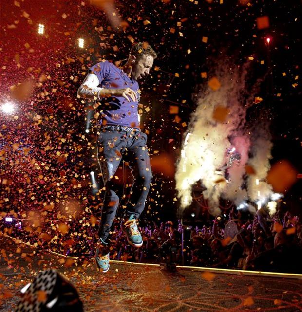 Coldplay hizo vibrar a 50.000 personas en Argentina