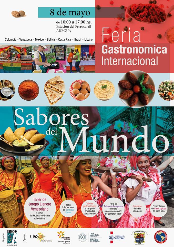 Alistan feria gastronómica internacional “Sabores del mundo” en Areguá