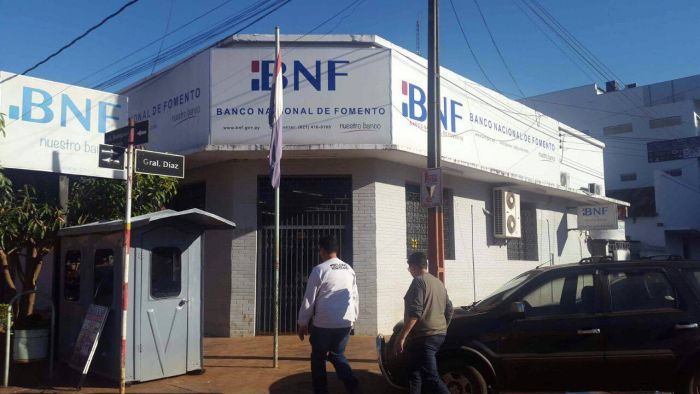 Denuncian faltante en el Banco Nacional de Fomento de Pedro Juan Caballero
