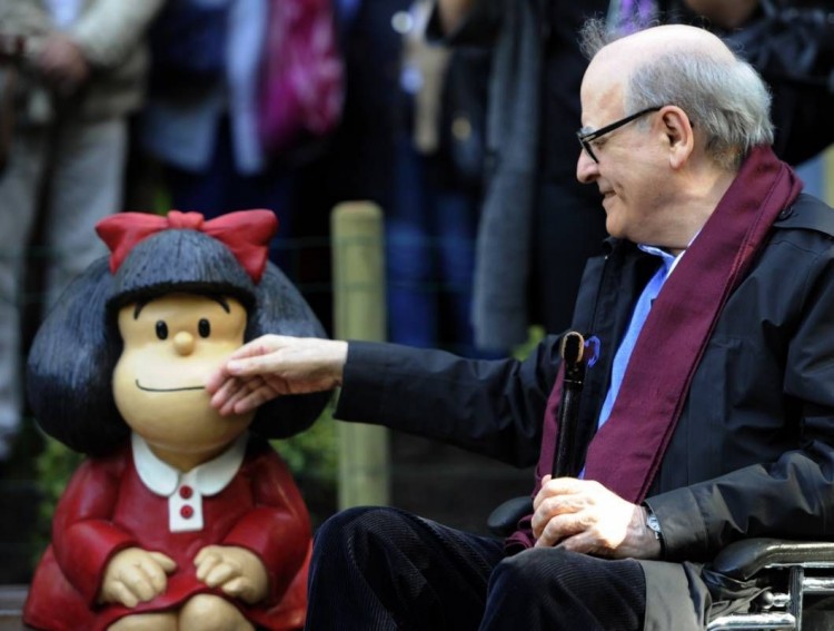 Quino: “Mafalda diría que el mundo hoy es un desastre y una vergüenza”