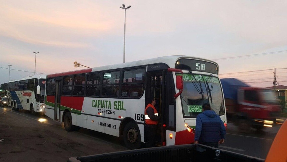 Paradas obligatorias: Unas 17 unidades de transporte fueron sancionadas