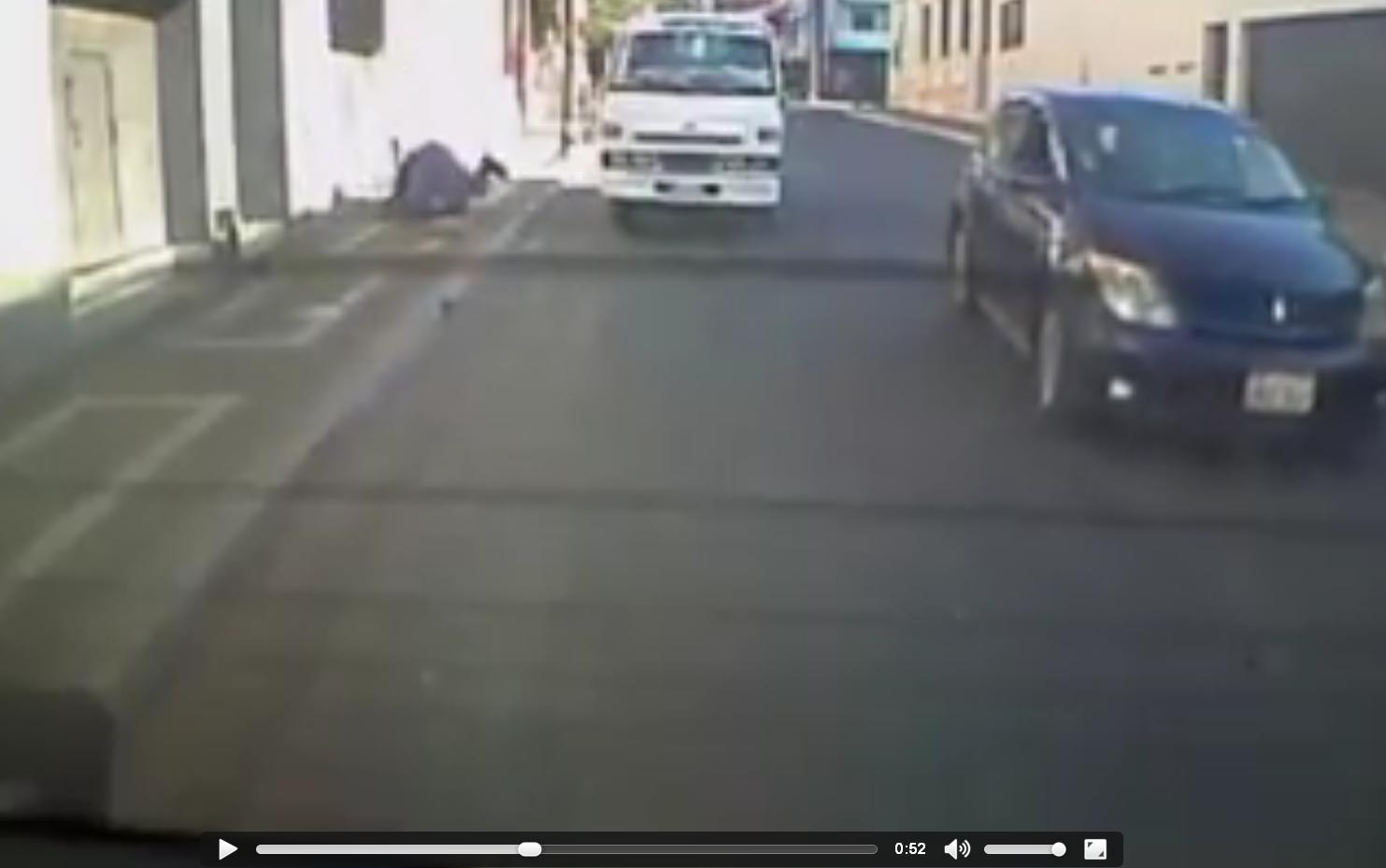 [VIDEO] Persiguió y atrapó a ladrón que robo a una anciana