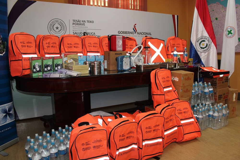 Hospital de Alberdi recibió equipos de alta tecnología y kits de supervivencia