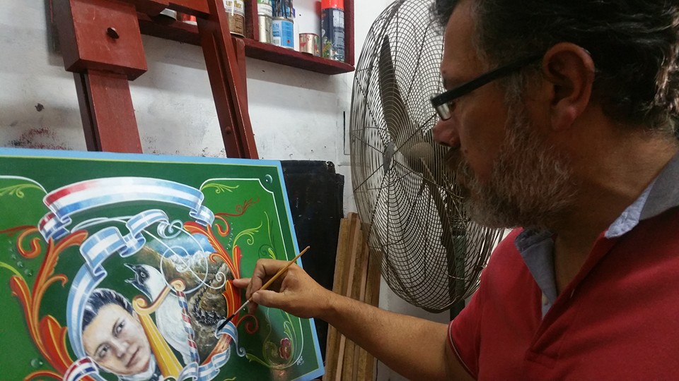 Taller gratuito de pintura en la Embajada Argentina