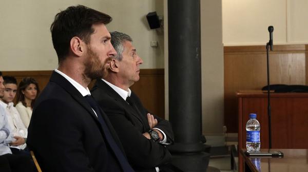 Lionel Messi y su padre Jorge Messi, condenados a 21 meses de prisión por evasión al Fisco