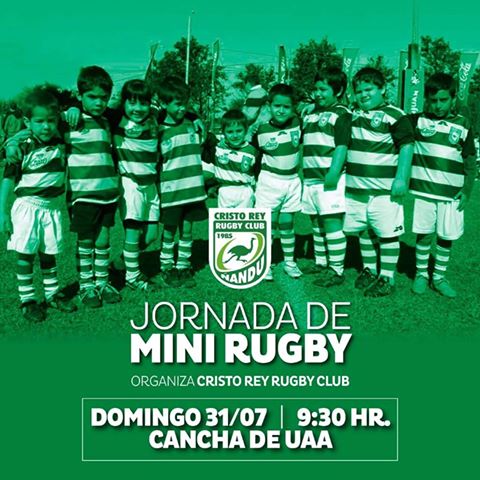 URP organiza jornada de Mini Rugby