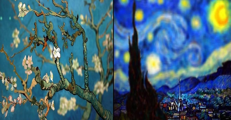 Aplican desenfoque a las obras de Van Gogh