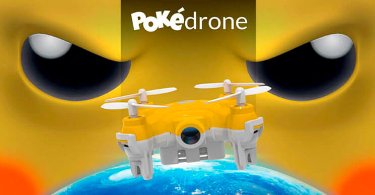 “Pokédrone”, el dron para fanáticos de Pokémon Go