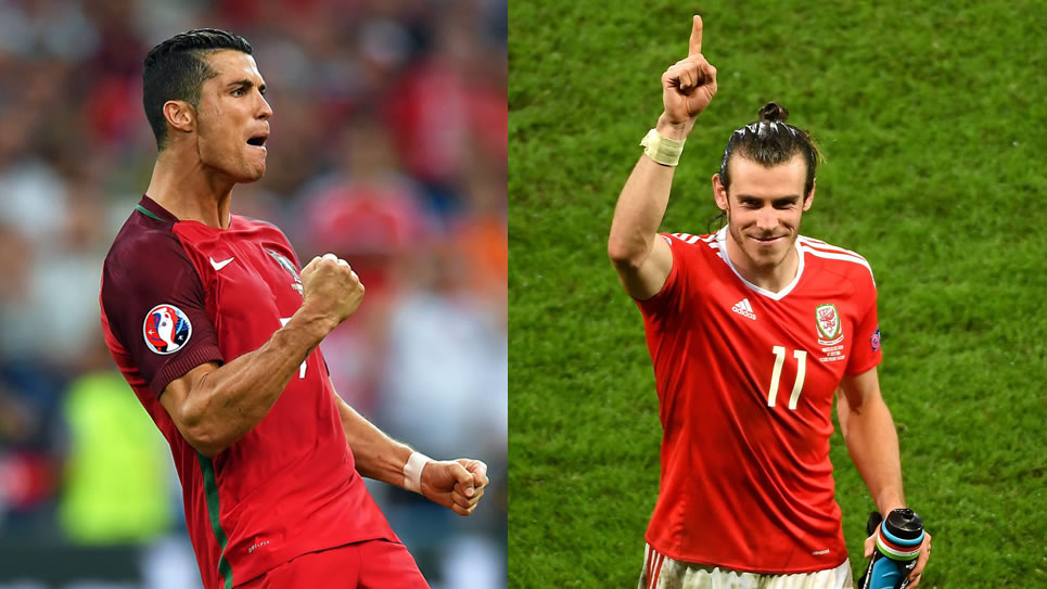 Semifinales de la Eurocopa: CR7 vs. Bale