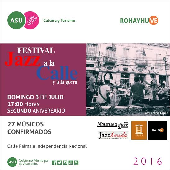 Este domingo se realizará el primer Festival de Jazz “a la gorra”