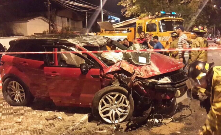 Circuito cerrado filmó el accidente protagonizado por Víctor “Topo” Cáceres
